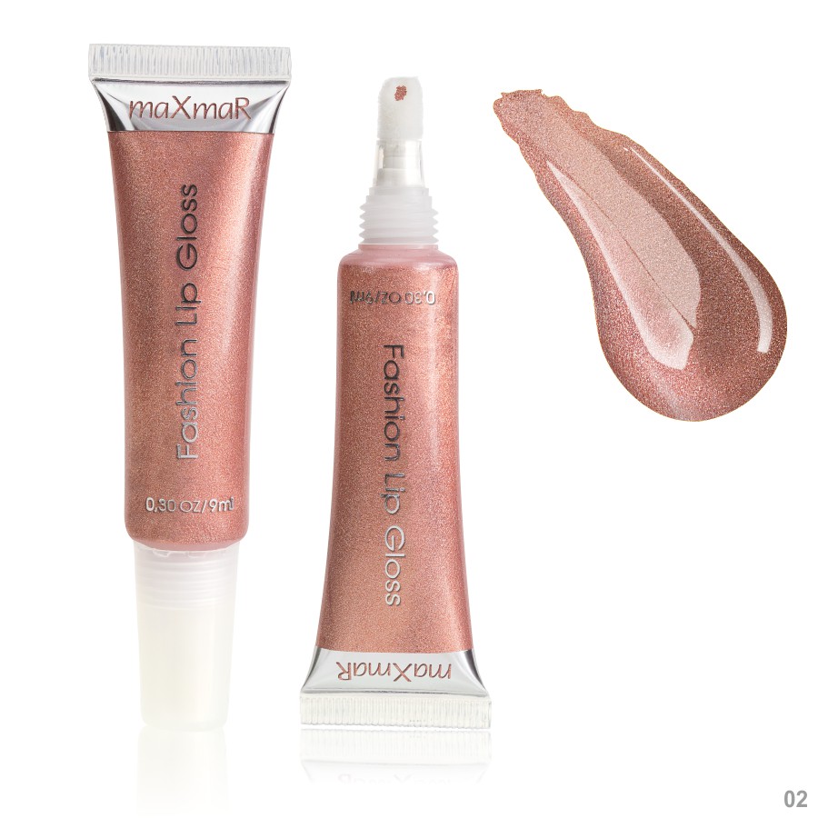 Фото Блиск для губ Блиск для губ Fashion Lip Gloss maXmaR mg-012 № 02 (без уп,)