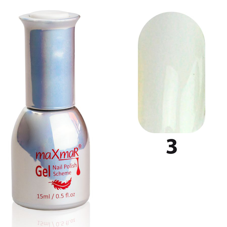 Фото Гель-лак Gel Polish M-15 № 003 Білий