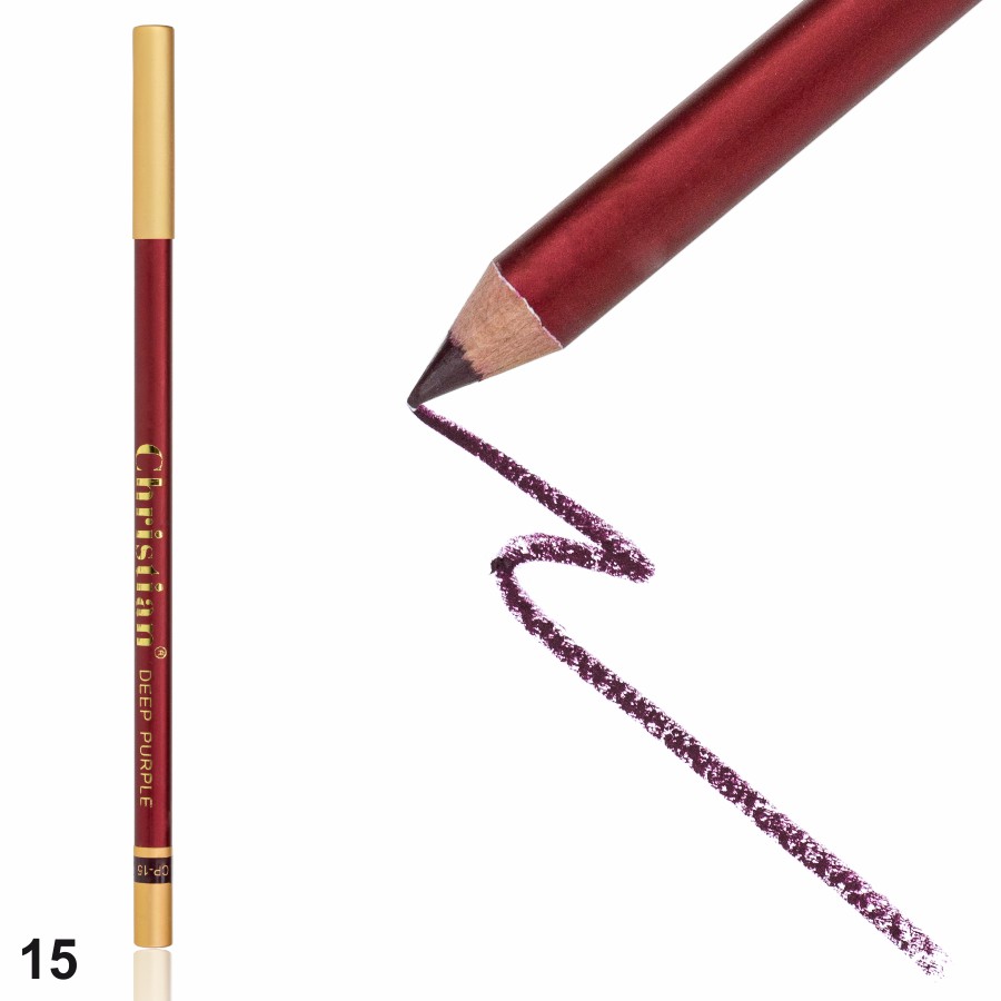 Декоративна косметика Олівець для губ Christian CH-2 № 15 Deep purple