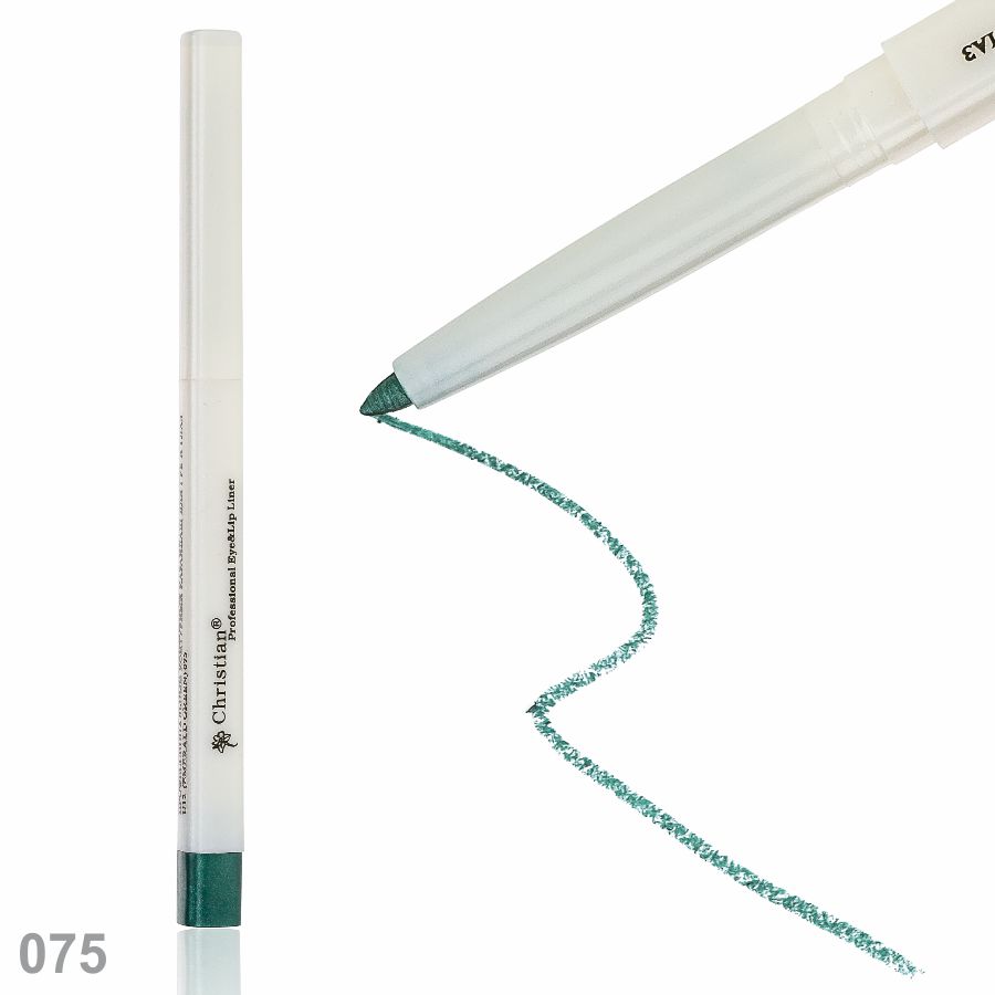 Фото Олівець для очей Автоматичний олівець для очей Christian U-12 № 75 Emerald green