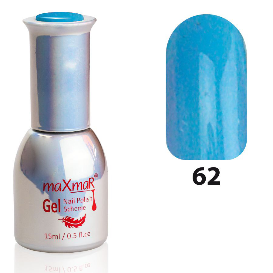 Фото Гель-лак Gel Polish M-15 № 062 Небесний