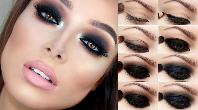 smoky eyes