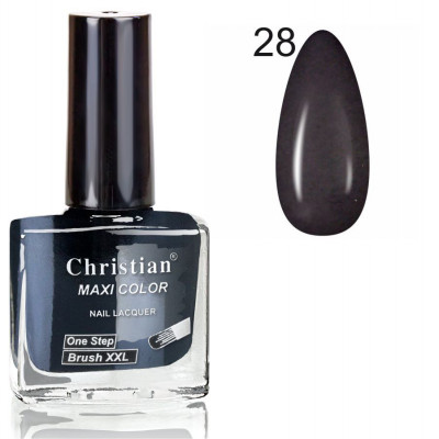 Фото Лак для ногтей с эффектом гель-лака Christian 11 ml NE-11/GEL № 28 Christian