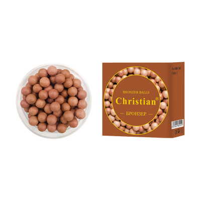 Фото Бронзер в шариках Christian № 01 BBC-180  Christian
