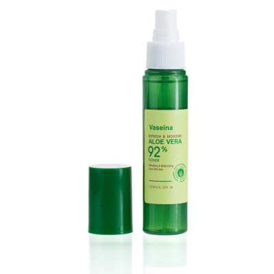 Фото Тонер для лица Vaseina Aloe Vera 92% Refresh & Moisture 120 ml VS-92 