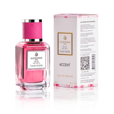 Фото Парфумована вода для дівчаток Candy bubble ACCENT Alex Horse 50 ml AA-099 Alex Horse