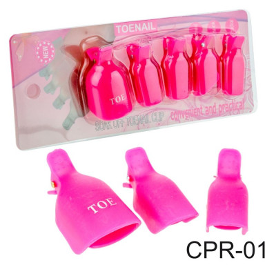 Фото Пластиковые зажимы для педикюра CPR-01 Christian