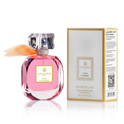 Фото Парфумована вода для жінок Fruit Bubble ALEX HORSE Secret For Lady 50 ml AS-07 