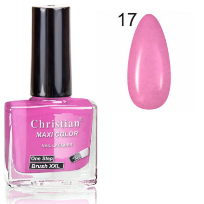 Фото Лак для ногтей с эффектом гель-лака Christian 11 ml NE-11/GEL № 17 Christian