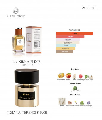 Фото Парфумована вода унісекс Kirka Elixir ACCENT Alex Horse 50 ml AA-003 Alex Horse