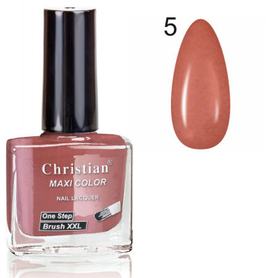 Фото Лак для ногтей с эффектом гель-лака Christian 11 ml NE-11/GEL № 05 Christian