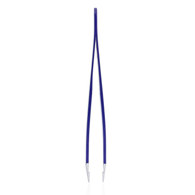 Фото Пинцет скошенный Dark Blue с принтом Christian CTW-124 Dark Blue Christian