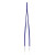 Фото Пинцет скошенный Dark Blue с принтом Christian CTW-124 Dark Blue Christian