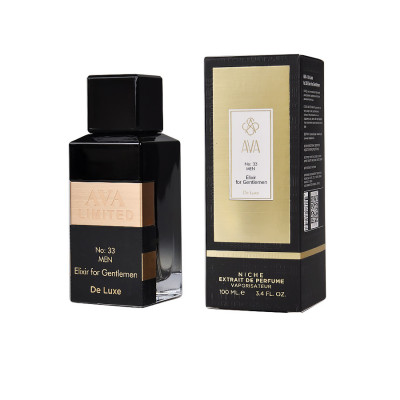 Фото Нішевий парфумерний екстракт для чоловіків Elixir for Gentlemen AVA-DeLuxe NICHE PERFUME 100ml AD-33 