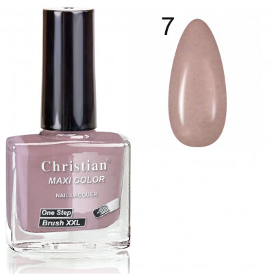 Фото Лак для ногтей с эффектом гель-лака Christian 11 ml NE-11/GEL № 07 Christian
