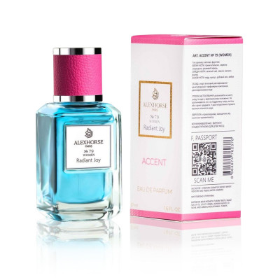 Фото Парфумована вода для жінок Radiant Joy ACCENT Alex Horse 50 ml AA-079 Alex Horse