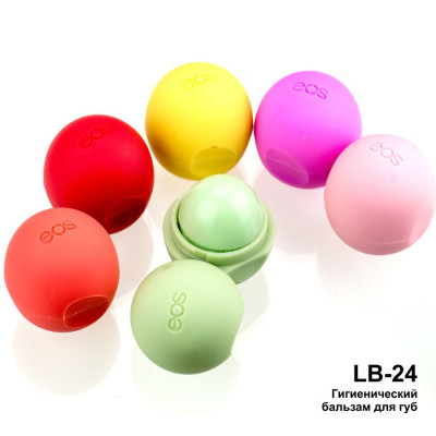 Фото LB-24 Гигиенический бальзам для губ (уп-mix-24шт) 