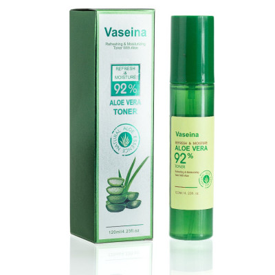 Фото Тонер для лица Vaseina Aloe Vera 92% Refresh & Moisture 120 ml VS-92 